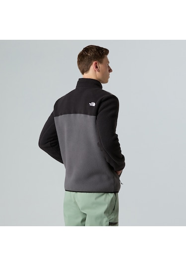 The North Face Yumiori Full Zipped Erkek Gri Polar Üst Nf0a883rwvo1 Gri