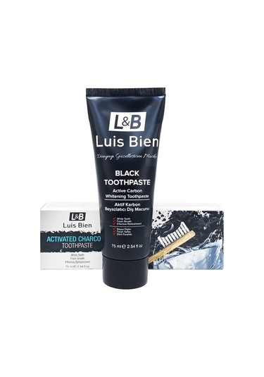 Luis Bien Black Aktif Karbonlu Diş Macunu 75 ML