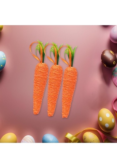 Pazly Süsler Suntek Stil-b Restoran Paskalya Havuç Dıy Asılı Sw