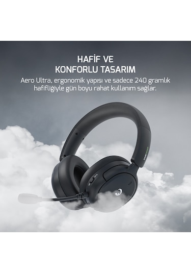 GamePower Aero Ultra Triple Oyuncu Kulaküstü Kulaklık