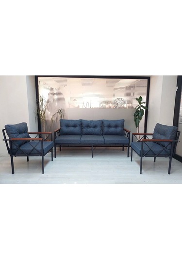 Safir 3 1 1 Bahçe,balkon,teras,cafe,çay Seti,oturma Grubu,koltuk Takımı,ofis Koltuk Mavi