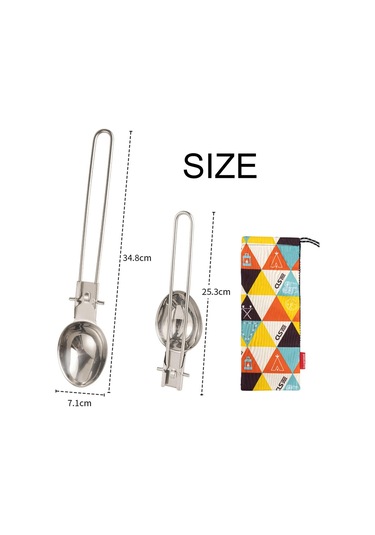 Suntek Paslanmaz Çelik Turner Piknik Sofra Profesyonel Kamp Gümüş