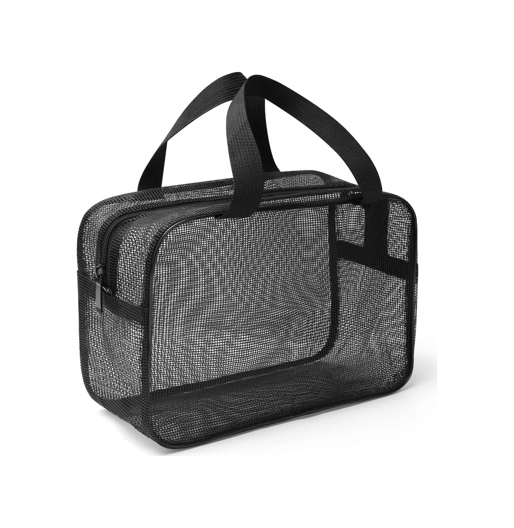 Dofolink Büyük Boy Siyah Taşınabilir Duş Ve Spor Gereçleri Çantası - Kişisel Bakım, Yurt Odası, Yatak Odası İçin Düzenleyici Çanta Siyah