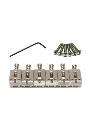 Graph Tech Pg-8000-f0 String Saver Classic Strat/tele Alt Eşik Seti 2 3/16" - Brushed