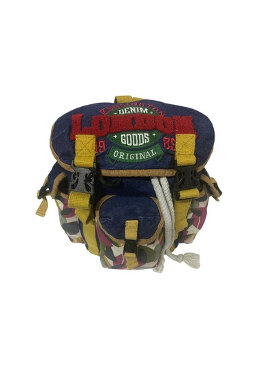 Kaliteli Tek Gözlü Vintage Disayn Unisex Sırt Günlük Okul Gezi Kamp Trekking Çantası Kc Ahtapot Bag Yeşil