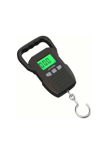 Fastbuy Siyah Dijital Tartı - 60kg Kapasite - Mutfak/restoran Kullanımı - Büyük Tutma Kolu - Arka Aydınlatmalı Lcd Ekran Siyah