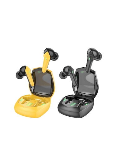 Hoco EW28 Bluetooth 5.3 Kablosuz Oyuncu Bluetooth Kulakiçi Kulaklık