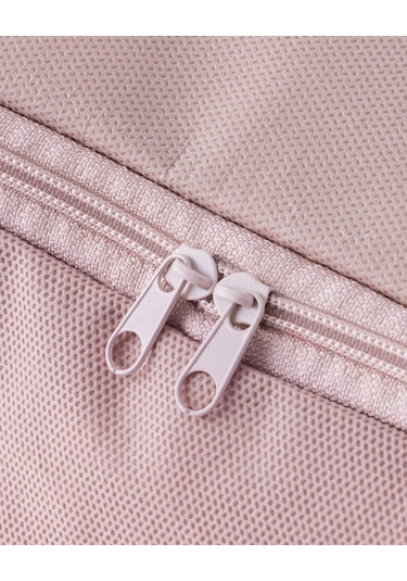 Madame Coco Çiçek Desen Baskılı Hurç - Pudra - 64x41x35 Cm 8684427121498 Pudra