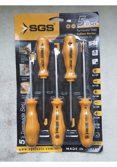 Sgs 5'li Tornavida Seti 1055