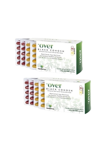Dr. Over Black Cohosh Takviye Edici Gıda 2 x 60 Kapsül
