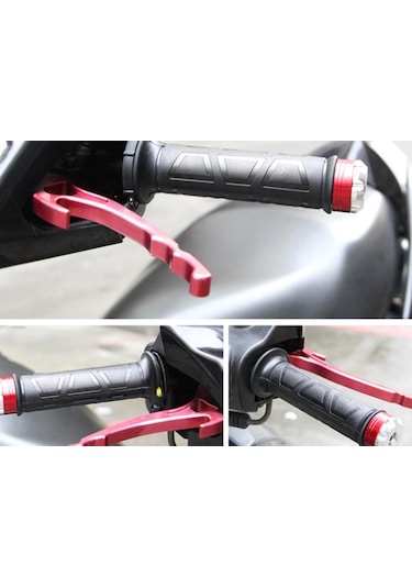 Isıtmalı Elcik 4 Kademeli PWM Kontrollü Motosiklet El Isıtma - Universal Her Motora Uyumlu