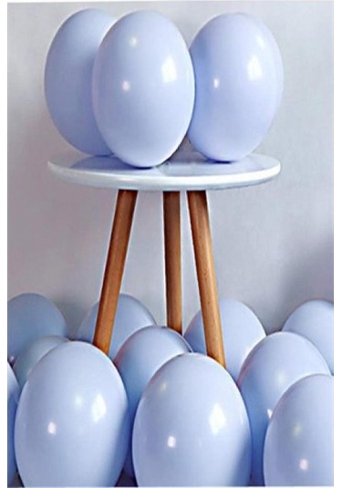 100 lü Mavi Makaron 12 inç Balon