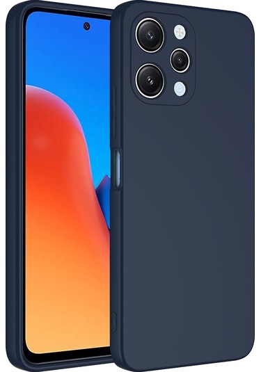 Xiaomi Redmi 12 Kılıf Kamera Korumali Mara Lansman Kapak Lacivert