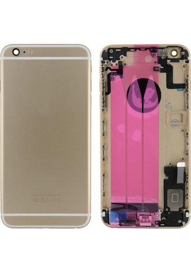 İphone 6s Plus İle Uyumlu Dolu Kasa Altın