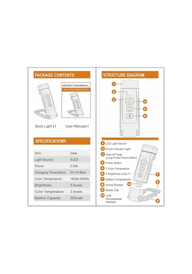 Cbtx Cs-x18 Usb Şarj Edilebilir Taşınabilir Mini Gece Işığı - Mavi