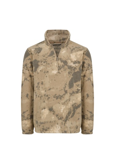 Thermoform Polarline Erkek 1/4 Fermuar Sweatshirt Kamuflaj