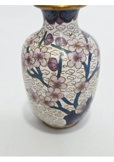 Antika Cloisonne Mini Vazo 10cm 010