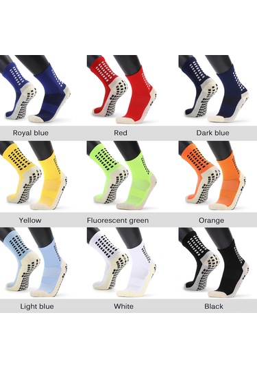 Jeehugo Spor Aktiviteler İçin Nefes Alıcı, Kaymaz Önleyici, Darbe Emici Nylon Çorap - Beyaz 1 Çift Beyaz