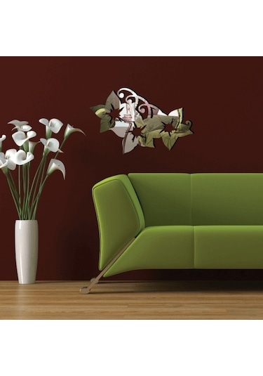 Çiçek Şekilli Dekoratif Kırılmaz Ayna