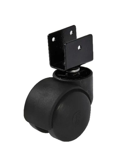 415 - Büro Tipi Kısa U Tablalı Tekerlek - 4 Adet Çok Renkli