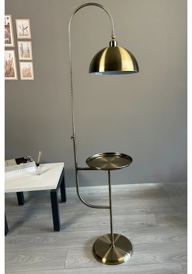 Eskitme Lambader Hareketli Başlık Sehpalı Modern Dekoratif Metal Oturma Odası Çalışma Odası Eskitme