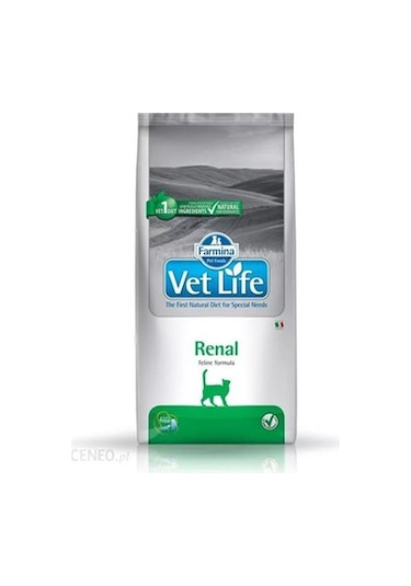 Vet Life Cat Renal  Yetişkin Kedi Maması 2 KG