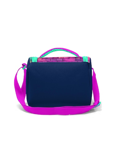 Coral High Kids Pembe Lacivert Grafiti Yazılı Thermo Beslenme Çantası 11769