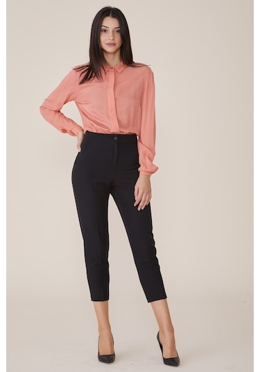 Soralline Kadın Siyah Pantalon 1695 Siyah