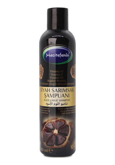 Mecitefendi Siyah Sarımsak Şampuanı 250 ML