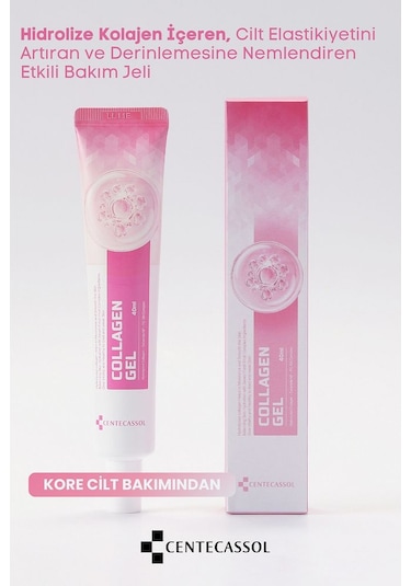 Centecassol Hidrolize Kolajen İçeren Yenileyici Jel 40 ML