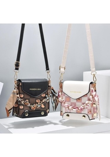 Tongxida Yeni Yabancı Telefonu Stil Moda Kadın Çapraz Çanta Bosphorusboutique Kahverengi Kahverengi