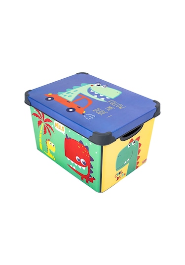 Qutu Style Box Dude Dekoratif Kutu- 20 Litre