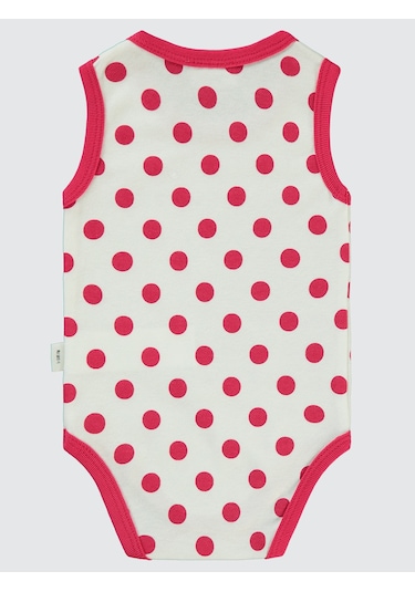 Ciivl Baby Kız Bebek Çıtçıtlı Badi 1-18 Ay Ekru Ekru