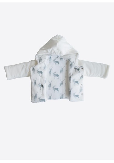 Deer Çift Taraflı 2'li Takım Gri Gri