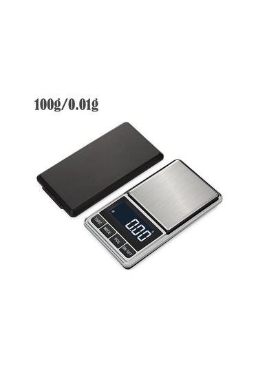 Elektronik Takı Ölçeği Gram Ölçeği 100g / 0.01 Altın Doğruluk Mini Cep Ölçekli Mutfak Ağırlık Ölçeği Doğruluk Altın