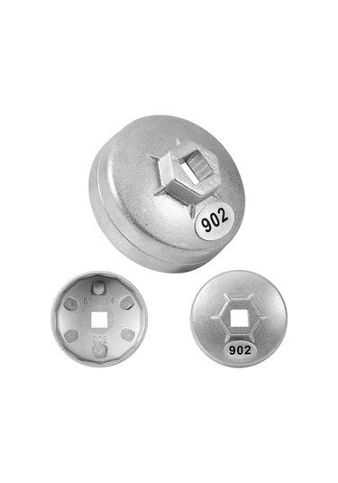 Kosona Alüminyum Yağ Filtresi Tamiri Aracı 67mm İç Çap, 14 Diş - Sağlam Tutuş, Kolay Kurulum, Çoklu Araç Uyumlu