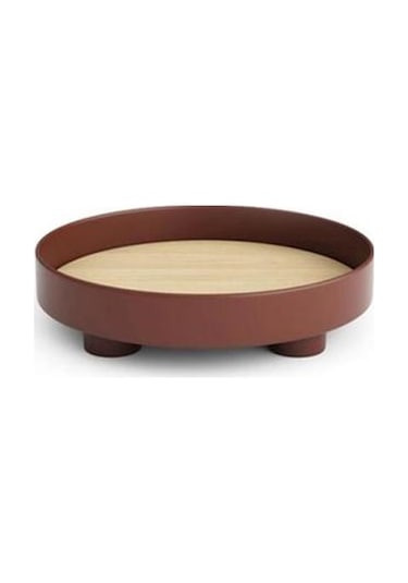 İskandinav Yuvarlak Depolama Tepsi Sofra Beyaz Halka Tepsi Dekoratif Takı Masaüstü Düğün Makyaj Organizatör Mutfak Meyve Tabağı Depolama Tepsileri Ahşap