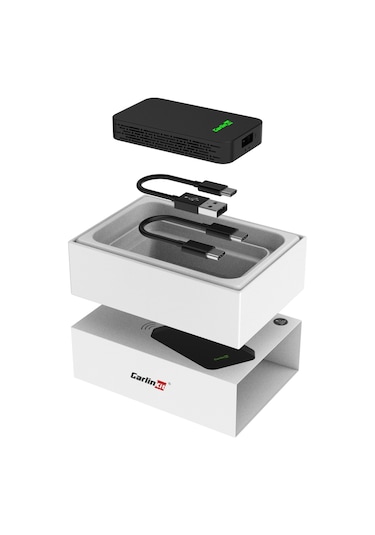 Carlinkit 5.0 2Air 2023 2 in 1 Android Auto & iOS Uyumlu CarPlay Kablosuz Adaptör