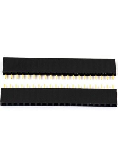 10 Adet - Raspberry Pi Uyumlu 1x20 Dişi Header Gpıo Genişletici Soket - 2.54 Mm