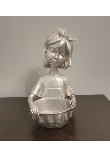 Kırılmaz Polyester,sepetli Kız Biblosu