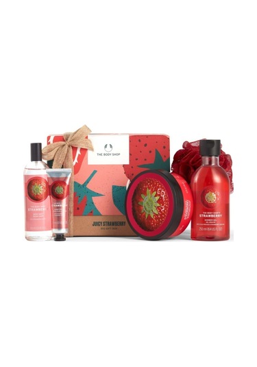 The Body Shop Strawberry 5'li Orta Boy Hediye Kutusu