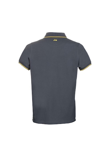 Piaggio Vespa Logo Polo T-shirt Gri / Pıaggıo