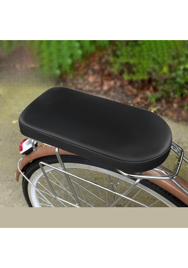 Suntek Bisiklet Arka Koltuk Minderi Hafif 30x15x3.5cm Basit Siyah