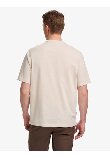 Pierre Cardin Erkek Bej Tişört Basic 50325300-vr011