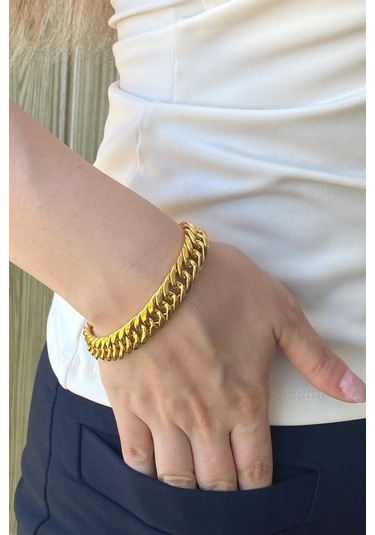 Zümrüt Sarraf 22 Ayar Altın Kadın 20 G Dallas Bileklik