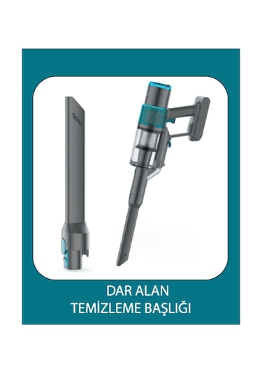 Onvo OVDSS03 500W Kablosuz Şarjlı Dikey Süpürge