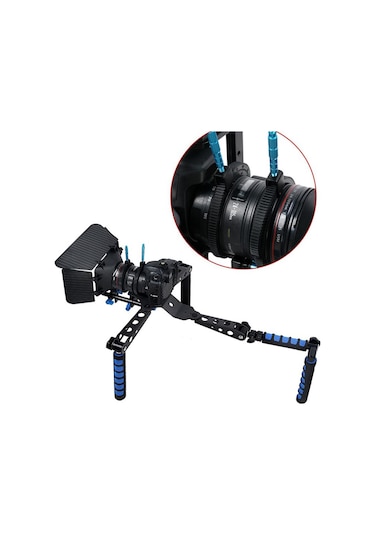 Dslr Kamera Focus Ring Ayarlı Takip Odak Halkası Alüminyum Zoom D