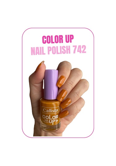 Callista Color Up Nail Polish Oje 742 Honey Charm - Turuncu