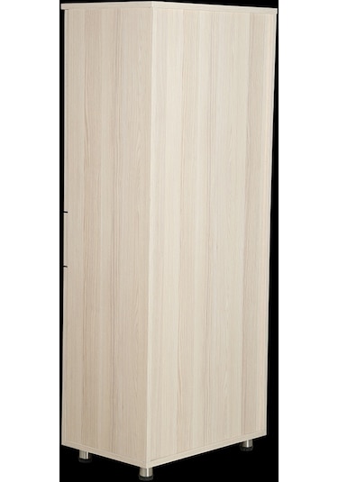 Çok Amaçlı Dolap Hard Parlak Carden Model Suntalem 4raf 1çekmece 150 Cm El Yapım Açık Kahverengi