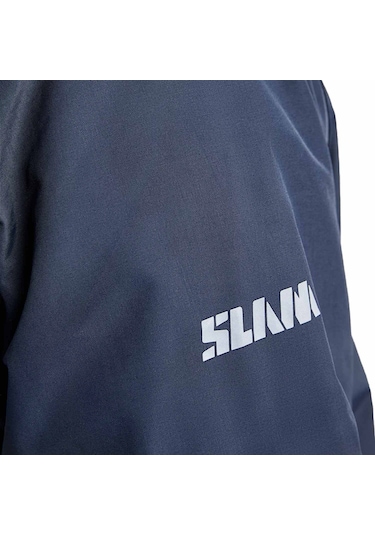 Slam Slam Crew Warm Hooded Erkek Mavi Ceket W13 Lacivert
